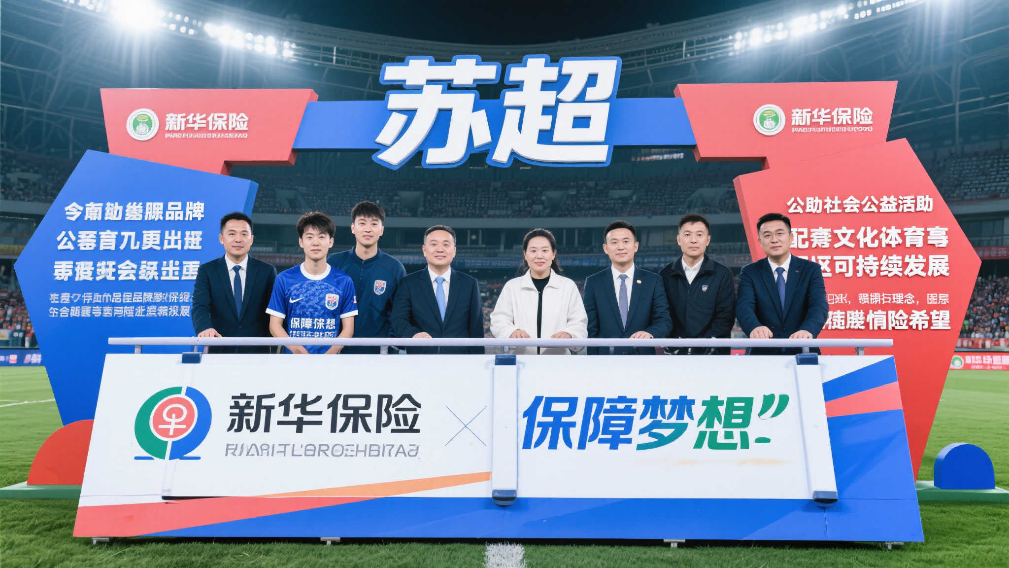 新华保险携手“苏超”南通赛区，金融助力燃动足球激情